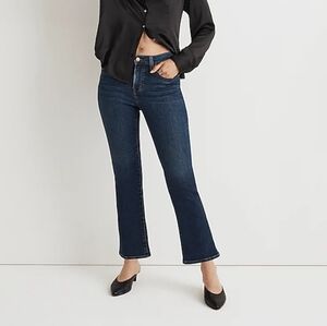 Madewell Petite Mid Rise Kick Out Jeans Colleton Wash 25P